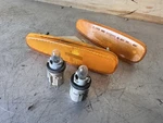 95-98 Nissan 240SX S14 Oem Bumper Marker Lights Orange Pair Set W/ Hardware. Fixed Price $49.99.