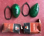 Green Lens, Signal-stat Model Sae-p No. 9, N.o.s., 2 Marker Lights. Fixed Price $19.99.