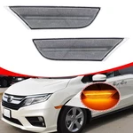 For 2018-UP Honda Odyssey Clear Lens Full Amber Led Bumper Side Marker Lights. Fixed Price $30.99.