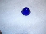 Blue Glass Bee Hive Lens Y-1. Fixed Price $19.99.