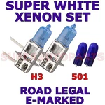 Fits Alfa Romeo Gtv 1996-2002 Set H3 501 Xenon Super White Light Bulbs. Fixed Price $9.15.