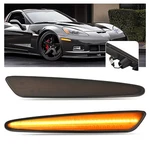 Smoke Front Led Side Marker Lights For Corvette C6 2005-2013 #10316651 10316652. Fixed Price $17.52.