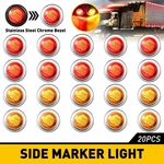 Marker Side Clearance Truck Trailer Rv Led Light Amber/red 12/24V Waterproof. Fixed Price $36.09.