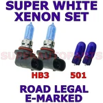 Fits Alfa Romeo GTV6 1996-2002 Set HB3 501 Halogen Super White Light Bulbs. Fixed Price $8.91.