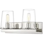 Z-lite 3032-2V-PN Callista Light 18.25 Inch Polished Nickel Vanity Wall. Fixed Price $207.50.