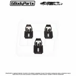 81-88 Regal Monte Carlo Rear Window To Trunk Deck Filler Panel Clips GM#20183939. Fixed Price $19.95.