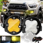 Auxbeam 3"INCH Amber White Led Fog Light IP68 For Toyota Tacoma 4 Runner Tundra. Fixed Price $143.99.