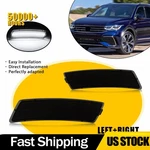 2X Smoked Full White Led Front Side Marker Light For 2018-2023 Volkswagen Tiguan. Fixed Price $23.74.