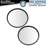 8.5 Round Convex Mirror Pair Set Stainless Steel Heated Center Stud W/ Bracket.". Fixed Price $43.25.