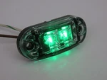Weldon 9186-1501-50 1-1/8" X 2-5/8" Green Led Utility Side Marker Light. Fixed Price $22.95.