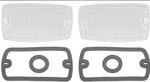 Park Lamp Lens And Gasket Set For 1970-1972 Plymouth Duster Scamp Valiant. Fixed Price $83.59.