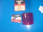 Nos Lucas Tail Lamp Red Turn Signal Lens Rover 2000TC 67-71 3500S 70-71. Fixed Price $19.00.
