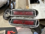 1970 Chrysler Rear Side Marker Lights Pair 1971 Mopar 300 Hurst Newport. Fixed Price $20.00.