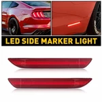 Led Marker Side Red Lights Rear Ford 15-22 Mustang Shelby GT350R GT500. Fixed Price $19.94.