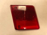 Triumph TR6 Lucas L832 Rh Side Marker Lens Red Right. Fixed Price $90.50.