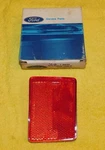 1968 Ford Fairlane 500 Gt Torino Fastback Nos Rh Rear Quarter Panel Reflector. Fixed Price $129.00.