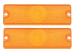 Oer Amber Park Light Lamp Lens Set For 1965 Chevy Impala Bel Air And Biscayne. Fixed Price $39.98.