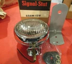 VINTAGE--656W-12V ,signal=stat Chrome -fog- Accessory Spot Light-. Fixed Price $49.98.