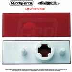 81-88 Cutlass 442 H/o Rear Quarter Panel Side Marker Light Lens Red Driver's Lh. Fixed Price $20.00.
