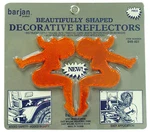 Barjan 49401 Sitting Lady Stick On Amber Reflector - 2 Per Pack. Fixed Price $10.35.