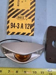 Nos Dietz Heavy Metal Side Marker Light 94-3 12V Amber. Fixed Price $50.00.