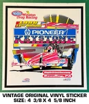 Nhra Pioneer Keystone Nationals 1996 Vintage Original Vinyl Decal Sticker-drag. Fixed Price $9.40.
