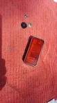 Fiat 128 Sedan 1971-76 Altissimo Left Rear Reflector Nice Complete.. Fixed Price $10.00.