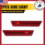 Red Rear Bumper Reflector Lenses For 2008-2014 Dodge Challenger 68039505AA. Fixed Price $14.24.