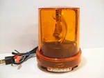 Federal Signal Vitalite 121S Rotating Beacon Light Series Amber 120V Visual. Fixed Price $49.00.
