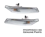 Genuine Porsche 987 Cayman Boxster Clear Euro Side Marker Light Set. Fixed Price $69.95.