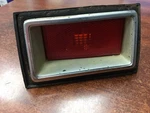 Used Original Ford 1970 Mustang Mach Boss Rh Rear Side Marker Light Lamp Assy. Fixed Price $50.00.