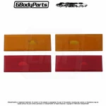 81-88 Cutlass 442 Front Fender Rear Quarter Side Marker Light Lamp Lens 4PC Set. Fixed Price $89.95.