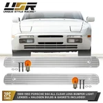 Usa Ship Euro Clear Turn Signal Lens Light W/ Seal For 89-91 Porsche 944 S2 951. Fixed Price $69.95.