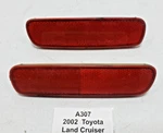 98-07 Oem Toyota Land Cruiser J100 Rear Left Right Side Marker Reflector Set. Fixed Price $81.01.