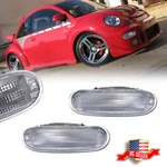 2X Clear Front Side Corner Signal Park Marker Light Lamp For 1998-2005 Vw Beetle. Fixed Price $29.99.
