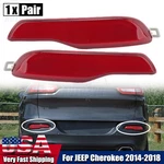 For Jeep Cherokee 2014-2018 Pair Rear Bumper Reflector Lamp Light Left+right. Fixed Price $28.00.