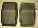 Oem Ford Mustang Galaxie Fairlane 5 7 Rear Package Tray Speaker Grilles - Two. Fixed Price $44.00.