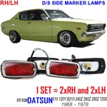 Red Front Rear Side Marker Lamp Fits Datsun Fairlady 280Z 240Z 260Z 510 120Y. Fixed Price $74.49.