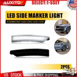 Smoke Lens White Led Side Marker Lights Lamps 24-25 Ford Mustang Gt 2-20X. Fixed Price $178.99.