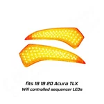 Wifi Sequencer Led Rear Bumper Reflectors For Acura Tlx, 18 19 20. Fixed Price $299.99.