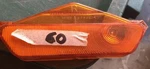 1963-65 Chevrolet Corvair Rh Parking Light Lens, Guide HFI-60, 5954414, Oem. Fixed Price $31.25.