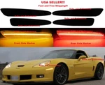 Smoked Lens Led Side Markers For 2005 - 2013 Chevy C6 Corvette Front & Rear Set. Fixed Price $44.47.