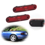 2X Red Rear Bumper Side Marker Light Housings Kit For 1990-2005 Mazda Miata MX-5. Fixed Price $14.99.