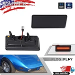 Smoke Amber Full Led Front Side Marker Light For 1974-1979 Chevrolet Corvette C3. Fixed Price $54.99.