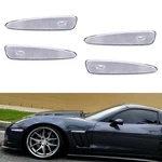 Clear Lens Front & Rear Side Marker Housings For 2005-2013 Chevrolet C6 Corvette. Fixed Price $41.09.