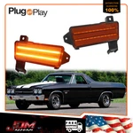 Front Fender Side Marker Amber Led Lights Pair For 1970 Chevy Chevelle Camino. Fixed Price $59.99.