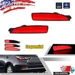 Red Led Rear Bumper Reflector Brake Tail Signal Light For 2016-2020 Toyota Yaris. Fixed Price $29.99.