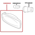 Land Rover Mg Amber Repeater Front Side Marker XGB000030 236577 W5 Cracked Lens. Fixed Price $12.24.