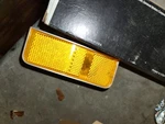 1974 Pontiac Grand Ville Nos Rh Front Amber Side Marker Lens #912270 Grille. Fixed Price $28.00.
