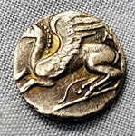 Unknown Griffin Silver Coin Antique Greek Old Roman Lion Eagle Cup Goblet Symbol. Fixed Price $21.35.